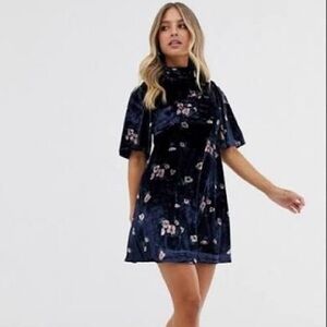 Free People Be My Baby Velvet Dress